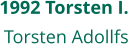 1992 Torsten I. Torsten Adollfs