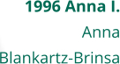 1996 Anna I. Anna Blankartz-Brinsa
