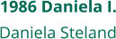 1986 Daniela I. Daniela Steland